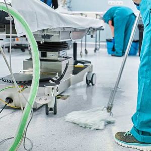 Medical Grade Epoxy Flooring in Hospital